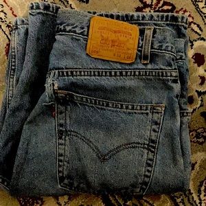 Levi’s men’s denim shorts vintage